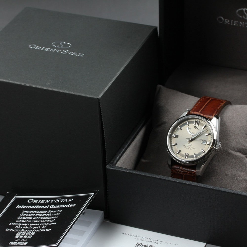 MINT ORIENT STAR Contemporary F6N4-UAD0 Silver Auto 38mm Men's Watch