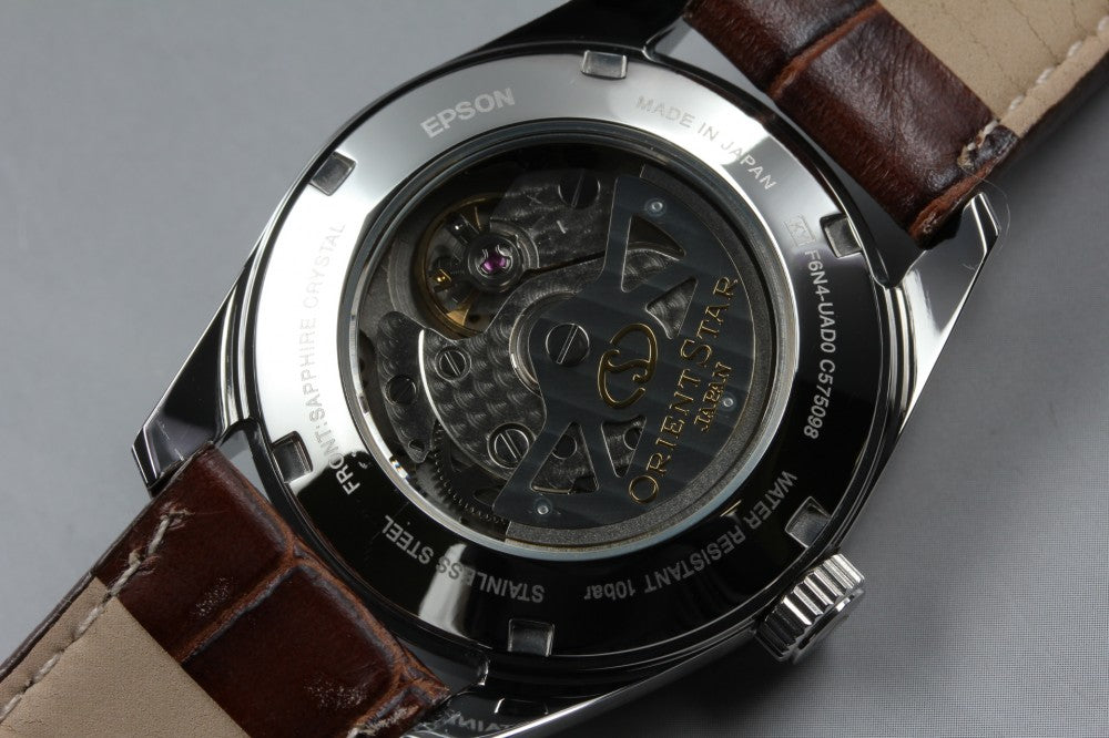 MINT ORIENT STAR Contemporary F6N4-UAD0 Silver Auto 38mm Men's Watch