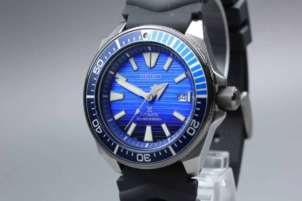 Near MINT SEIKO Prospex SBDY025/4R35-01X0 Blue Auto 42.6mm Men's Watch