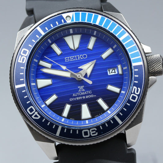 Near MINT SEIKO Prospex SBDY025/4R35-01X0 Blue Auto 42.6mm Men's Watch