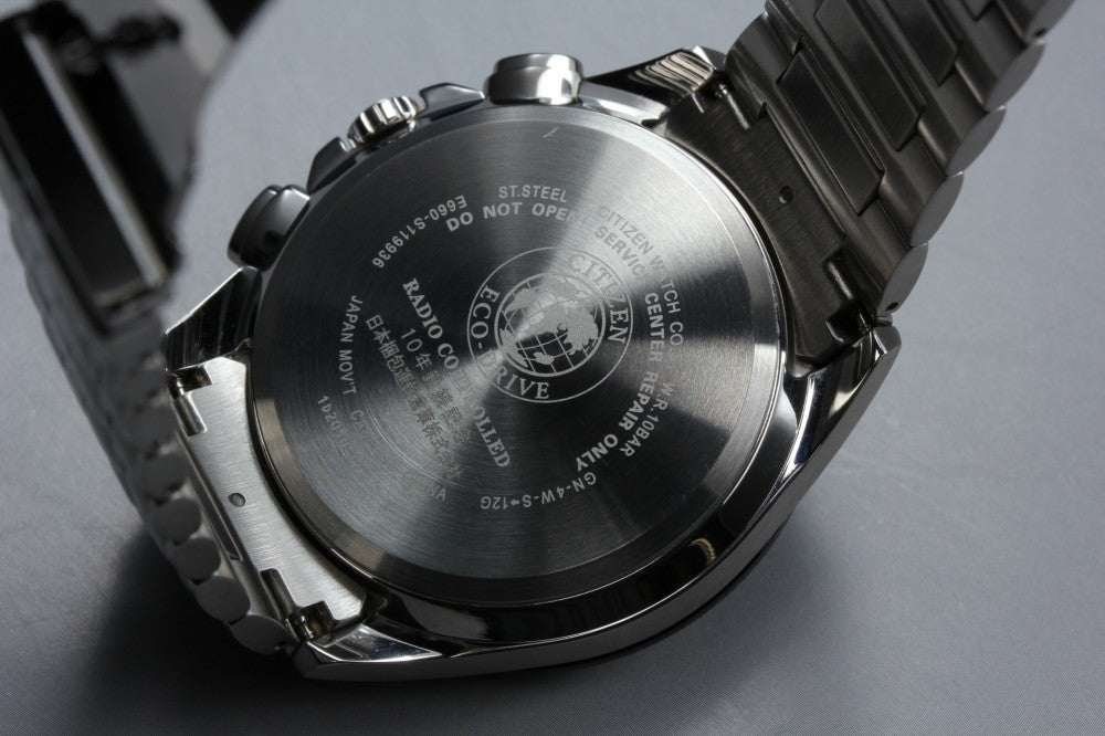 MINT CITIZEN Eco Drive E660-S119936 Black Solar 42.7mm Men's Watch