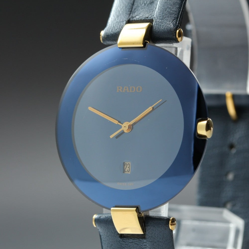RADO Coupole 129.4075.4N Black Quartz 32.4mm Men's Watch