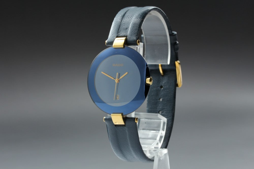 RADO Coupole 129.4075.4N Black Quartz 32.4mm Men's Watch