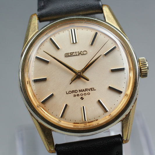 SEIKO Lord Marvel 5740-8000 Gold Manual 33.9mm Men's Watch 1969
