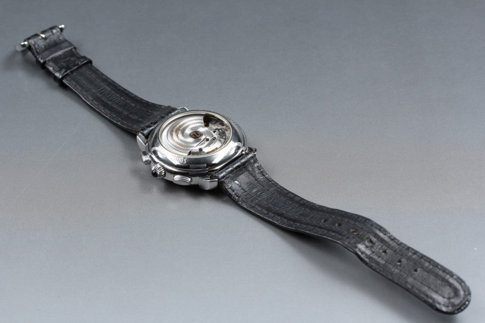 Near MINT Maurice Lacroix 67413 Silver Auto 37.5mm Men's Watch