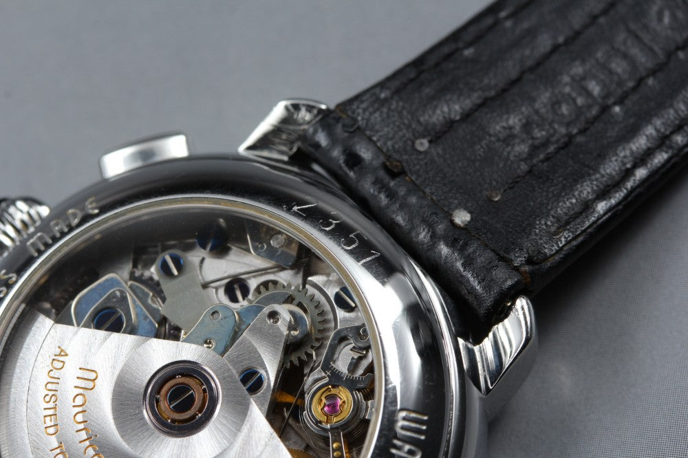 Near MINT Maurice Lacroix 67413 Silver Auto 37.5mm Men's Watch