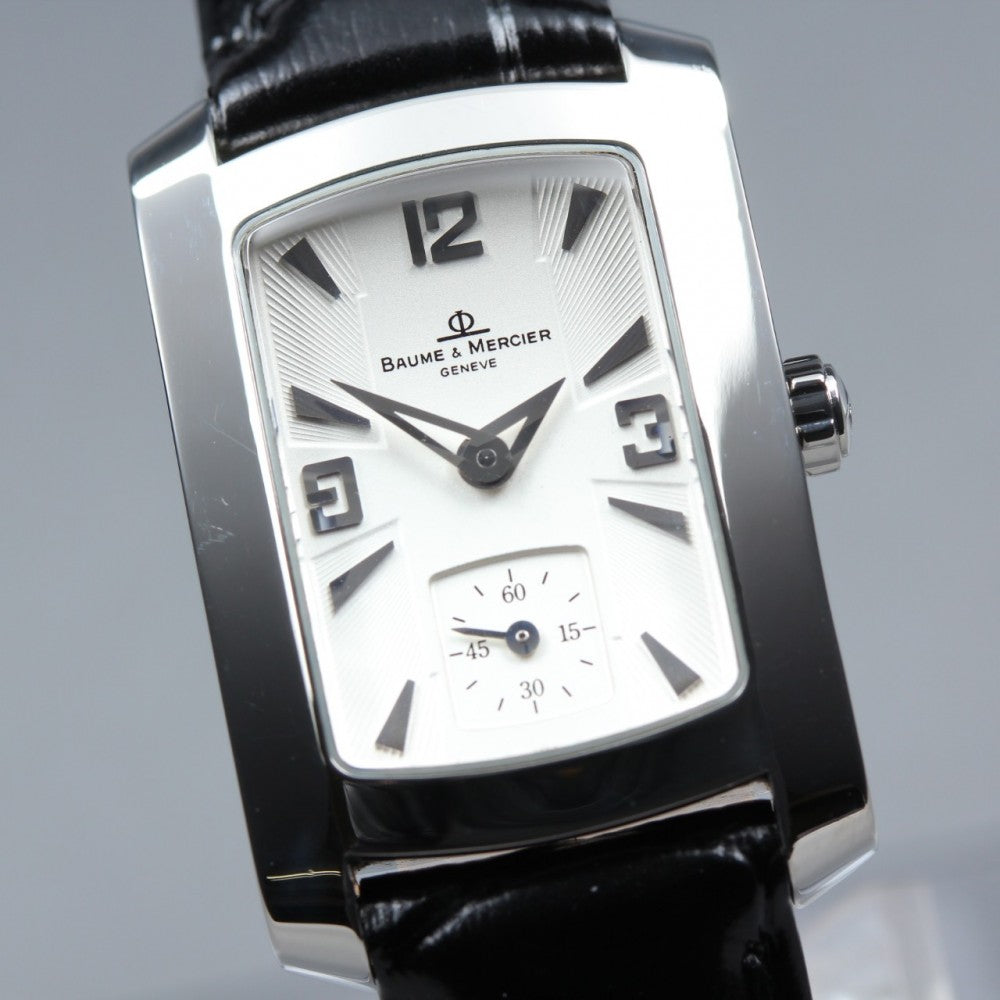 MINT Baume&Mercier Hampton 65309 White Quartz 22mm Ladies Watch