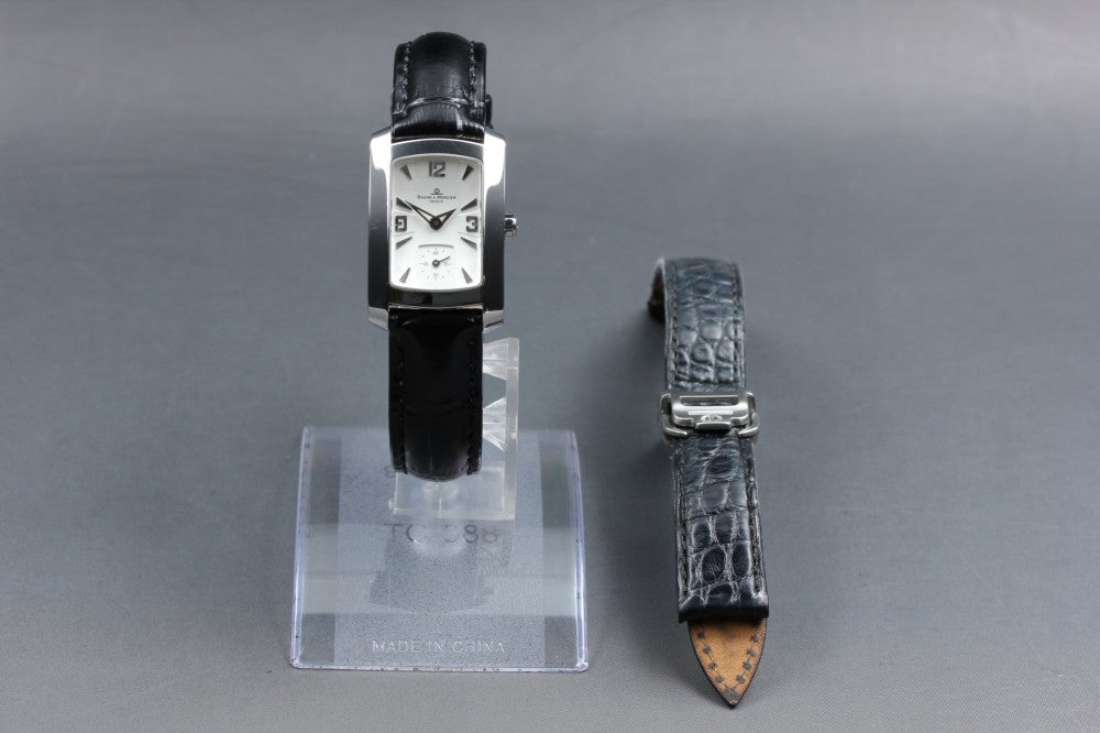 MINT Baume&Mercier Hampton 65309 White Quartz 22mm Ladies Watch