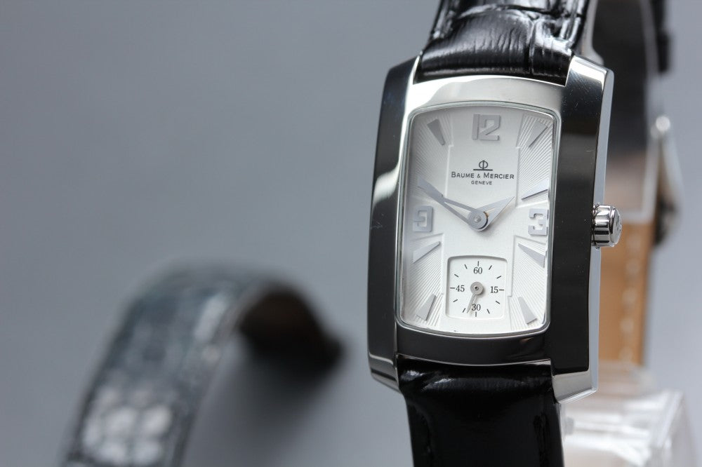 MINT Baume&Mercier Hampton 65309 White Quartz 22mm Ladies Watch