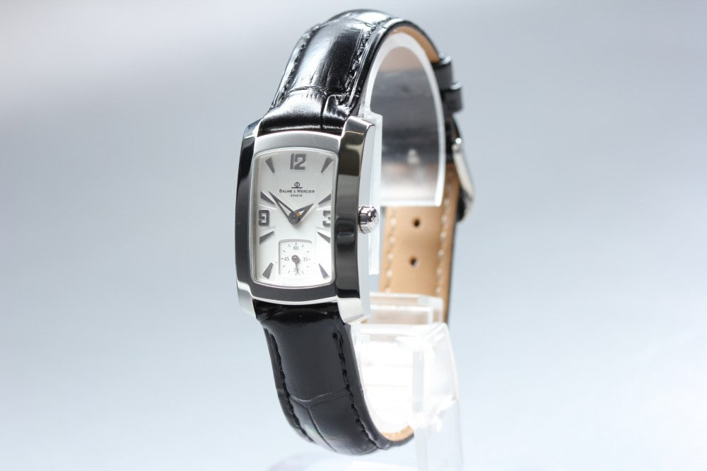 MINT Baume&Mercier Hampton 65309 White Quartz 22mm Ladies Watch