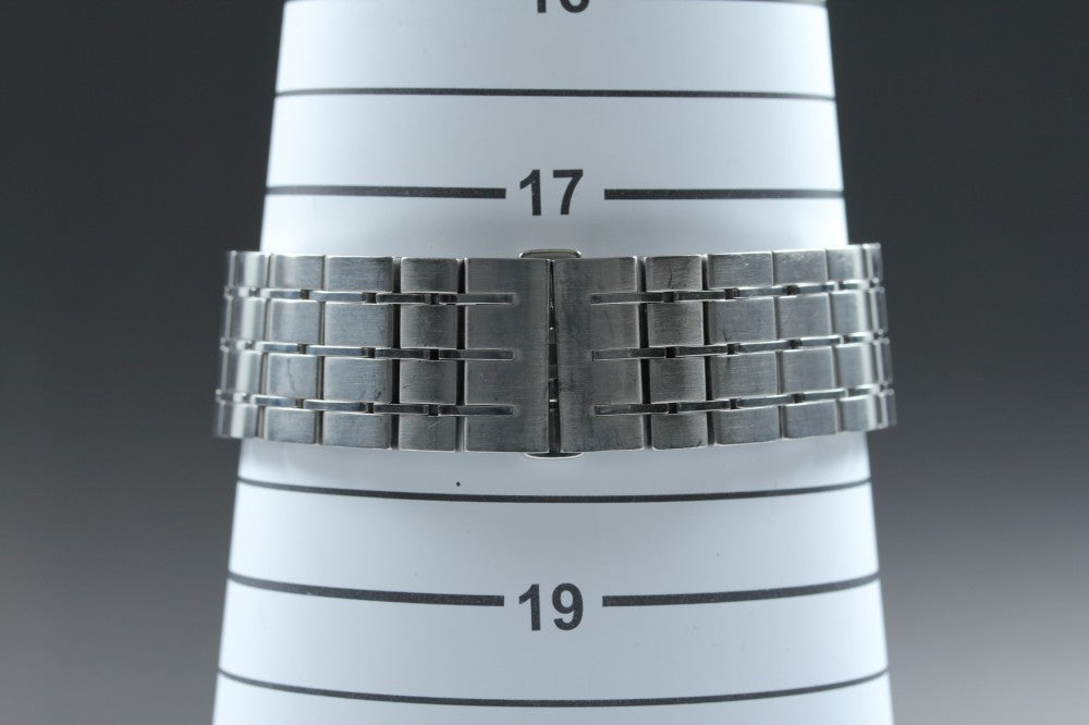 Near MINT SEIKO Kinetic Crown SBCG003/9T82-0AE0 Silver Quartz 44.9mm Men's Watch