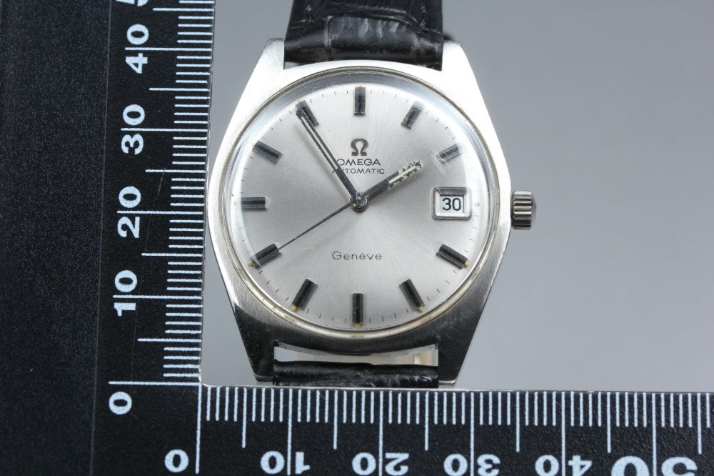 OMEGA Geneve 166.041 Cal.565 Silver Auto 34mm Men's Watch