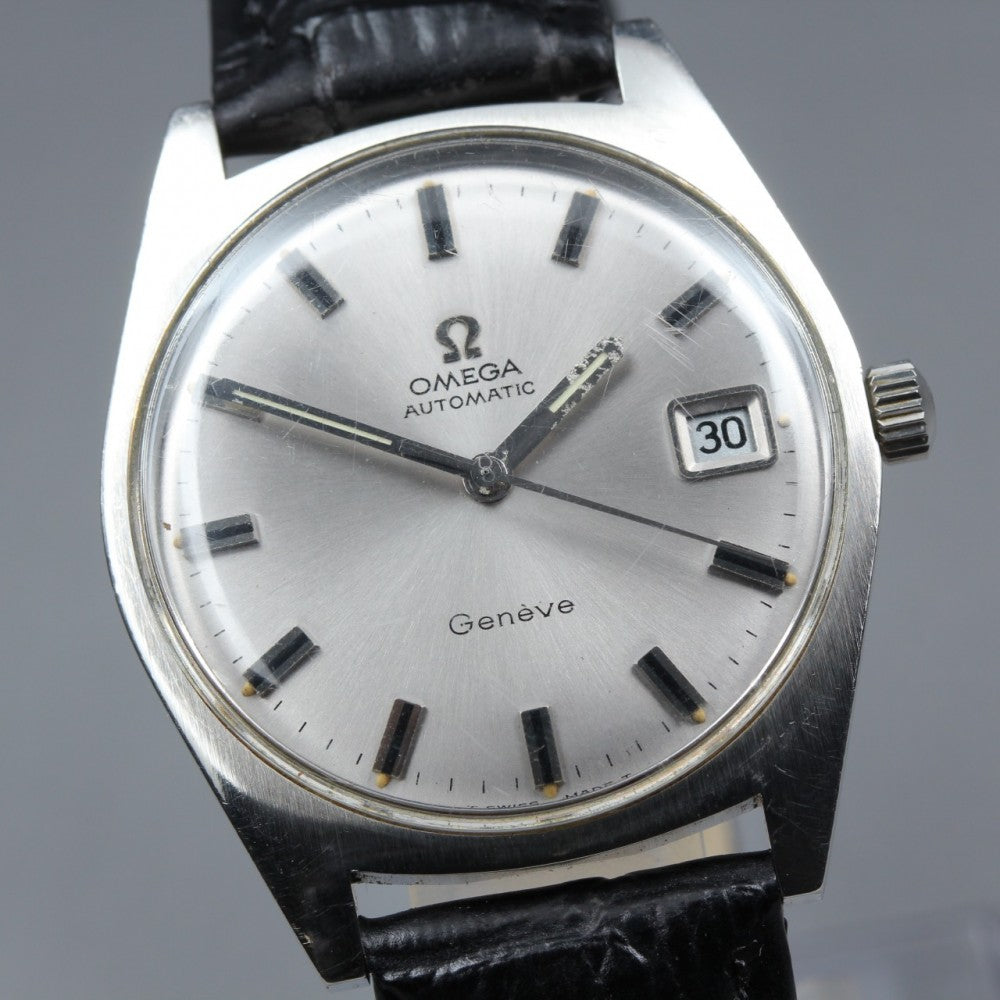 OMEGA Geneve 166.041 Cal.565 Silver Auto 34mm Men's Watch