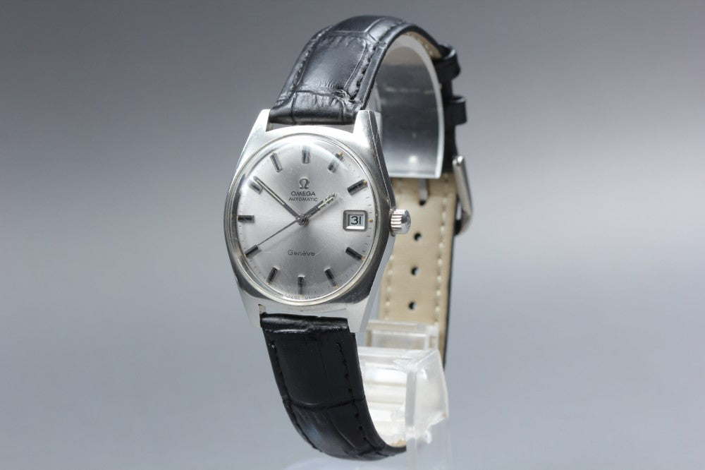 OMEGA Geneve 166.041 Cal.565 Silver Auto 34mm Men's Watch