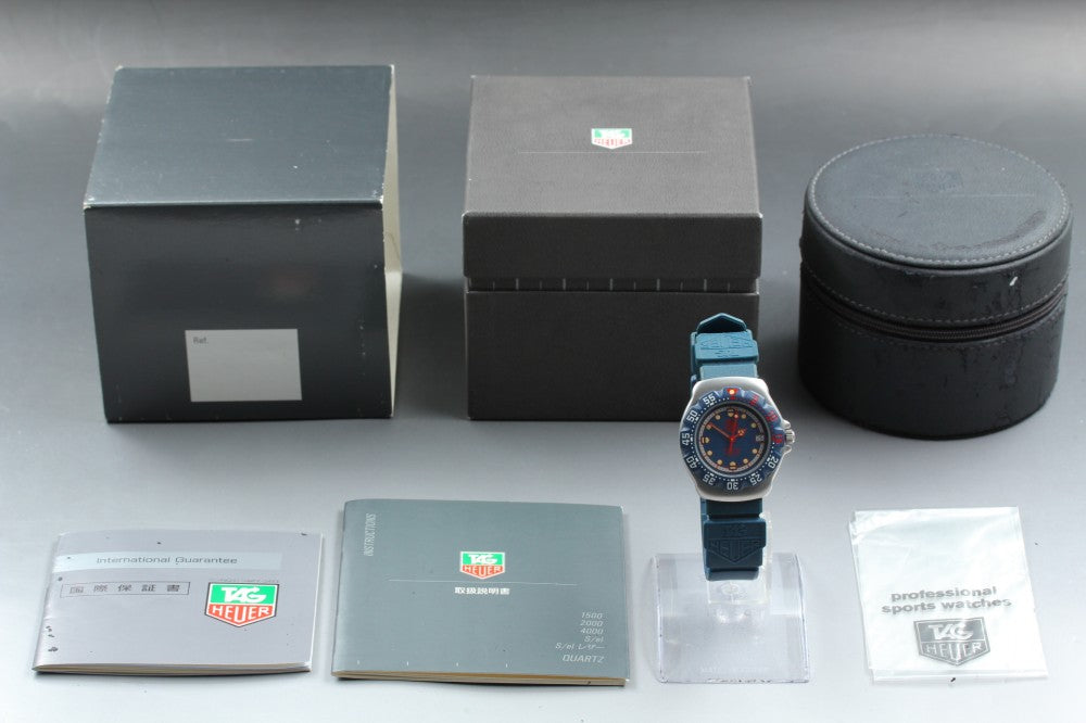 MINT TAG Heuer Formula 1 WA1210 Blue Quartz 33mm Men's Watch