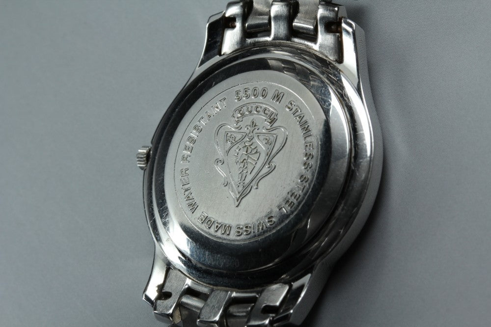 GUCCI 5500M Black Quartz 34.7mm Men's Watch