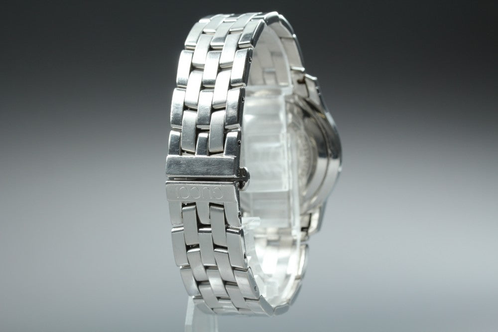 GUCCI 5500M Black Quartz 34.7mm Men's Watch
