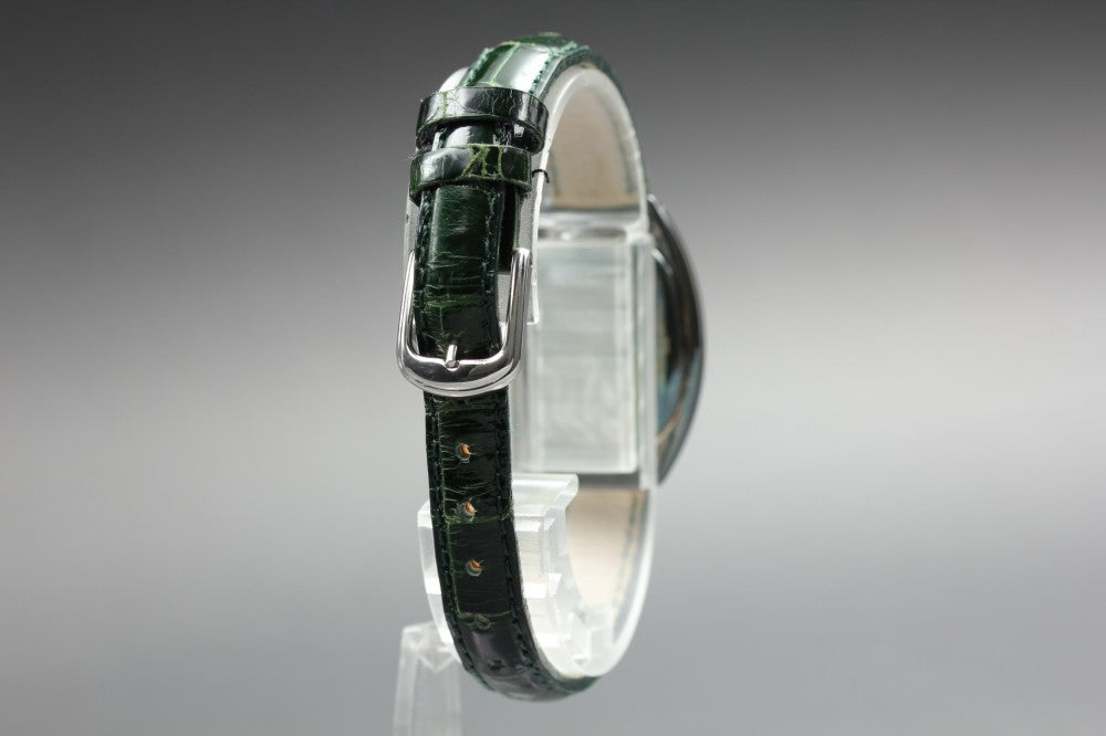 SEIKO Laurel 4N21-5380 Green Quartz 20.9mm Ladies Watch