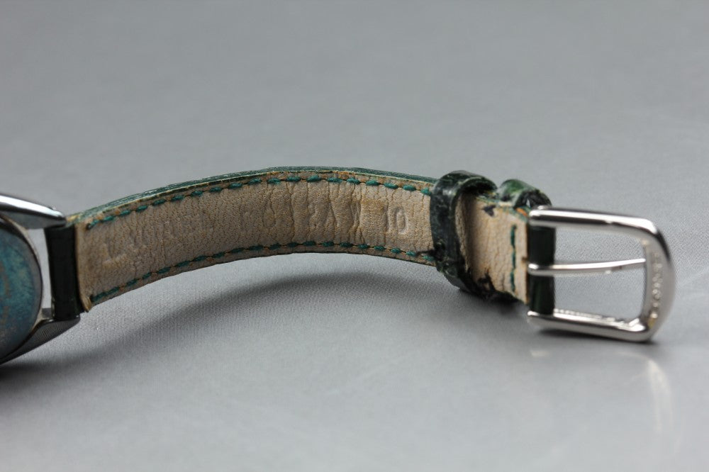 SEIKO Laurel 4N21-5380 Green Quartz 20.9mm Ladies Watch