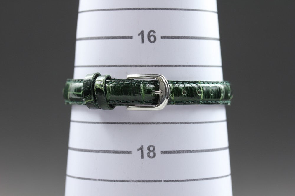 SEIKO Laurel 4N21-5380 Green Quartz 20.9mm Ladies Watch