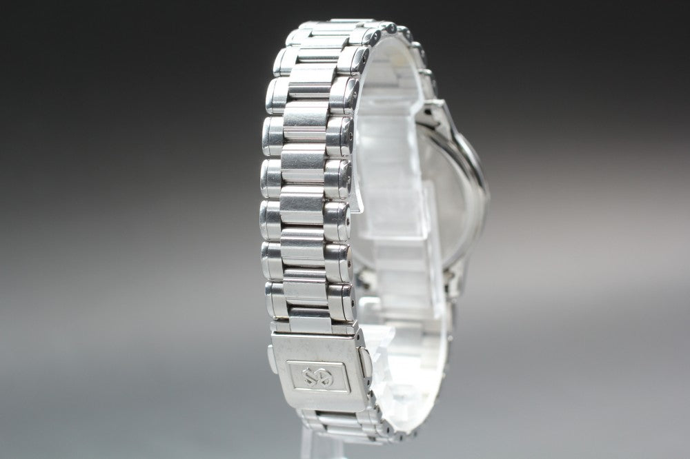 Near MINT Grand Seiko SBGF013/8J56-7000 Silver Quartz 33.9mm Men's Watch 2001