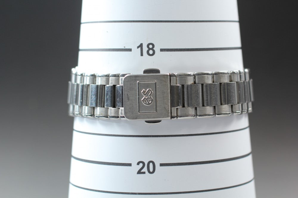Near MINT Grand Seiko SBGF013/8J56-7000 Silver Quartz 33.9mm Men's Watch 2001