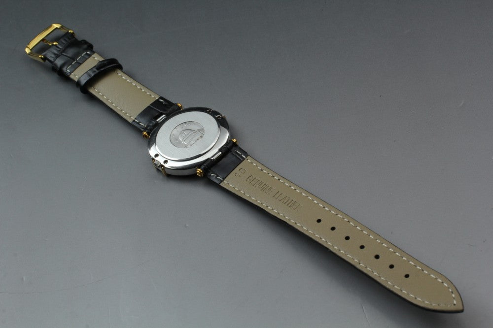 Near MINT OMEGA Constellation 198.0145 Cal.1444 Gold Quartz 35mm Men's Watch