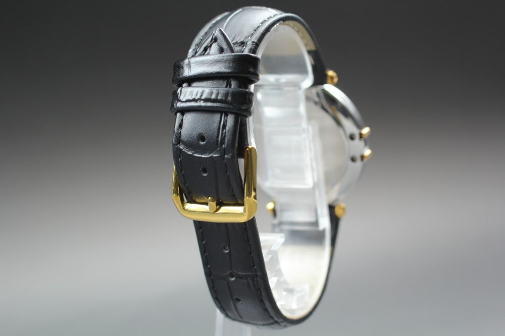 Near MINT OMEGA Constellation 198.0145 Cal.1444 Gold Quartz 35mm Men's Watch