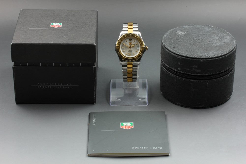 Near MINT TAG Heuer 2000 Professional WK2121 Silver Auto 39mm Men's Watch
