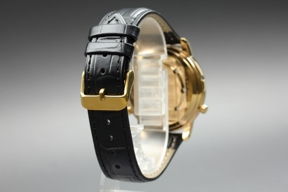 Near MINT Shellman Grand Complication Premium 6771-T011179TA Silver Quartz 37.8mm Men's Watch