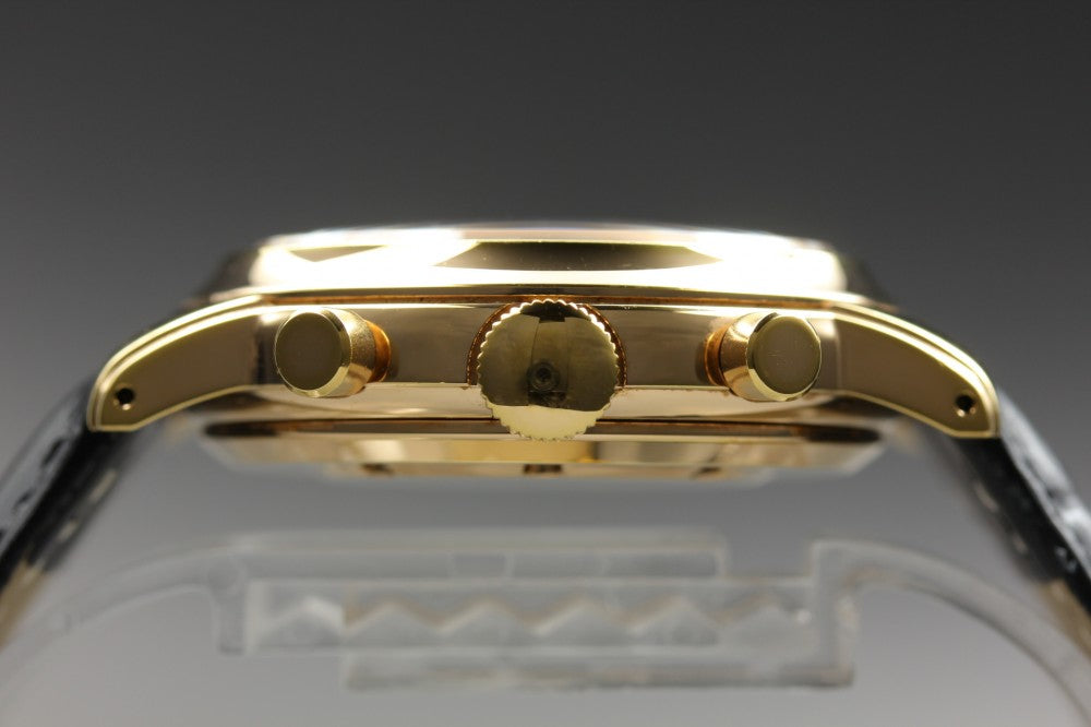 Near MINT Shellman Grand Complication Premium 6771-T011179TA Silver Quartz 37.8mm Men's Watch