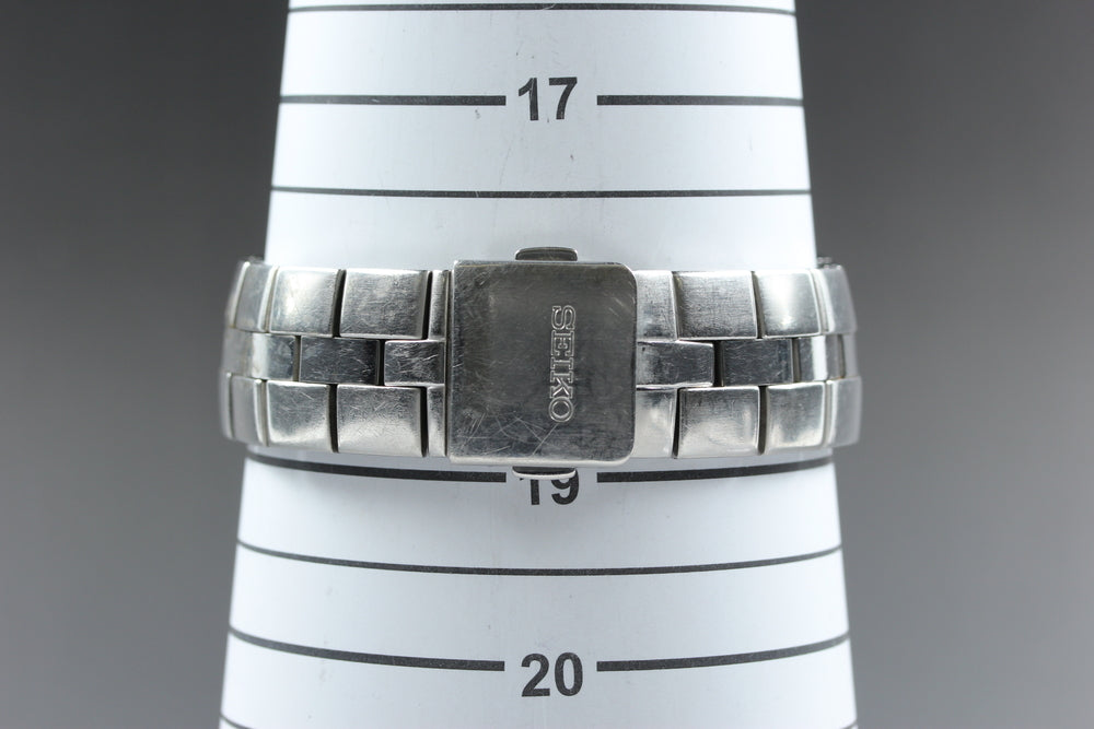 Near MINT SEIKO Arctura 7L22-0AA0 Silver Quartz 40mm Men's Watch