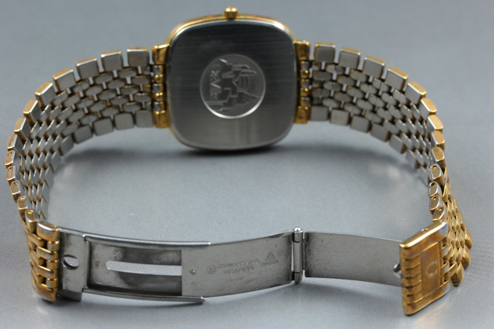OMEGA De Ville 395.0877.2 Cal.1378 Gold Quartz 29.6mm Unisex Watch