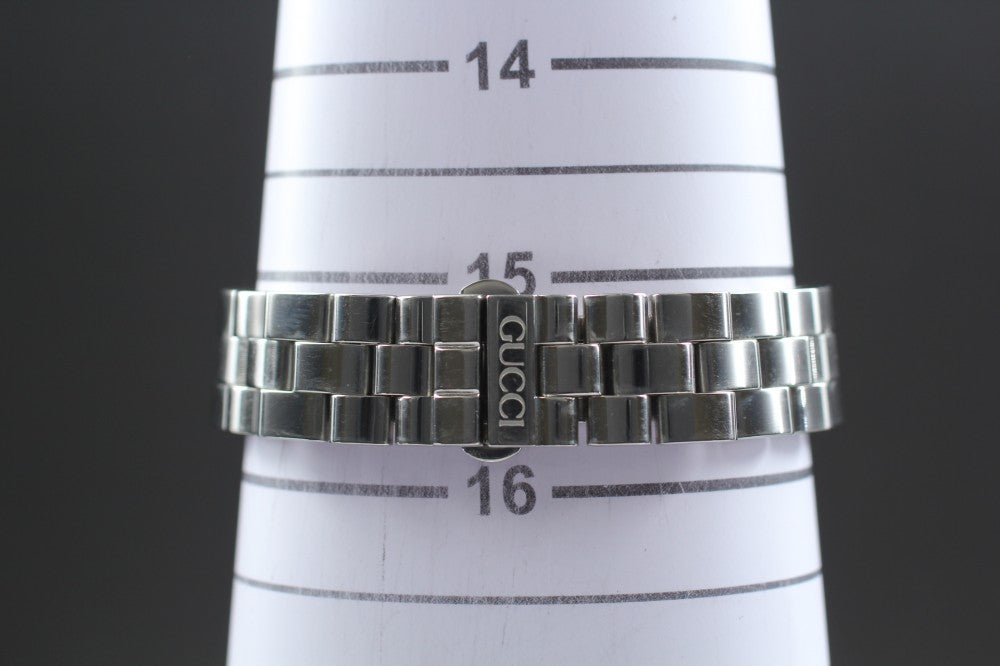 Near MINT GUCCI 3600L Black Quartz 23.3mm Ladies Watch