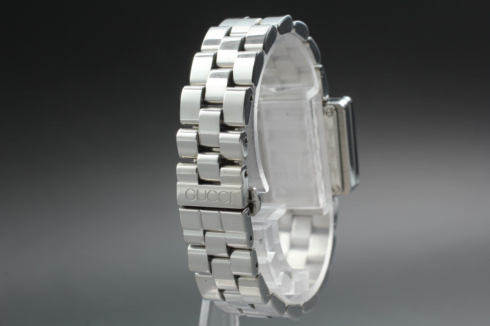 Near MINT GUCCI 3600L Black Quartz 23.3mm Ladies Watch