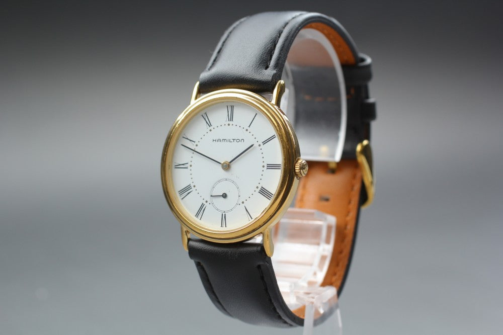 HAMILTON 6210 White Quartz 32mm Men's Watch