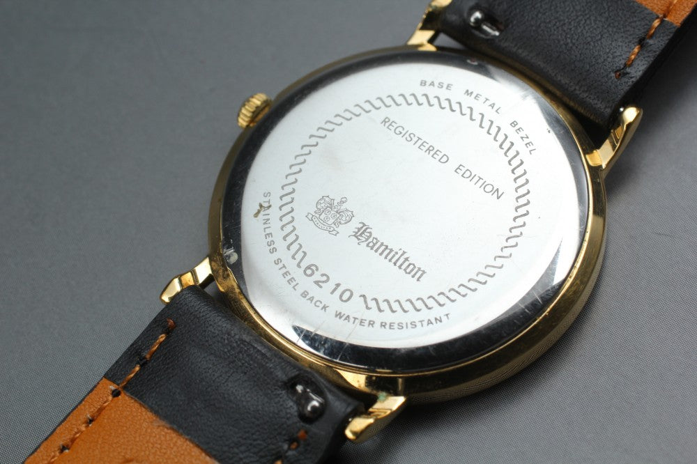 HAMILTON 6210 White Quartz 32mm Men's Watch