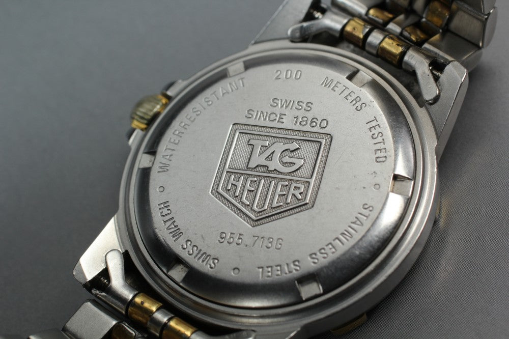 TAG Heuer 1500 Professional 955.713 White Quartz 36.8mm Men's Watch