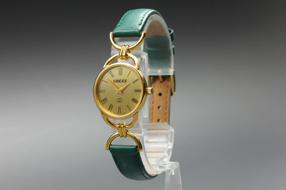 GUCCI 6000 Gold Quartz 23mm Ladies Watch