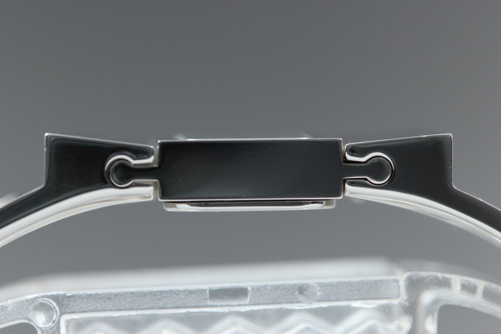 Near MINT HERMES Loquet L01.210 Silver Quartz 19mm Ladies Watch