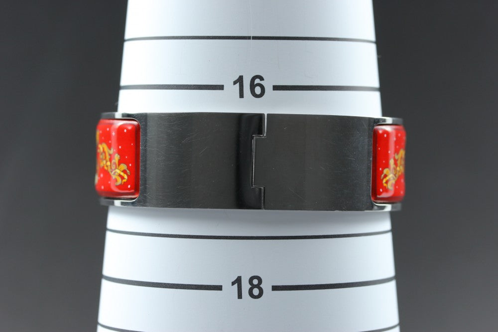 Near MINT HERMES Loquet L01.210 Silver Quartz 19mm Ladies Watch