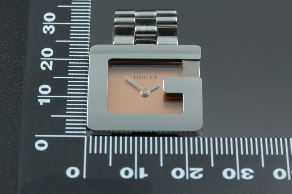 Near MINT GUCCI 3600L Pink Quartz 23.4mm Ladies Watch
