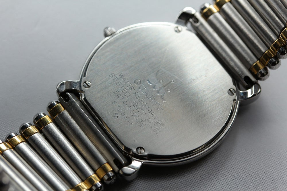 SEIKO Credor 5A74-0190 Gold Quartz 30.3mm Men's Watch