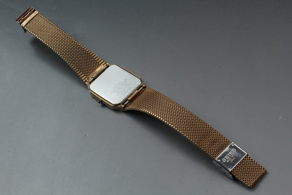 MINT SEIKO Dolce 9531-5160 Gold Quartz 28mm Men's Watch 1981