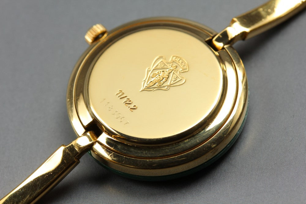 Near MINT GUCCI 11/12.2 White Quartz 26mm Ladies Watch