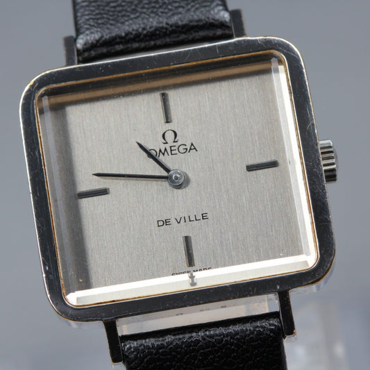 Near MINT OMEGA De Ville 511.0375 Cal.625 Silver Manual 26mm Ladies Watch