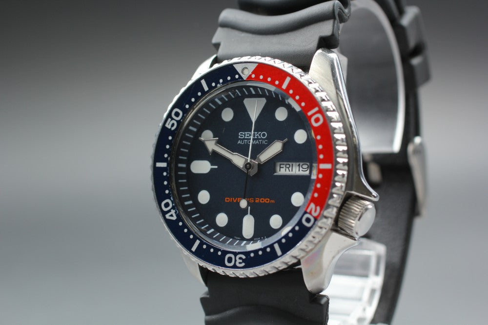 SEIKO Diver's SKX009/7S26-0020 Blue Auto 40.1mm Men's Watch