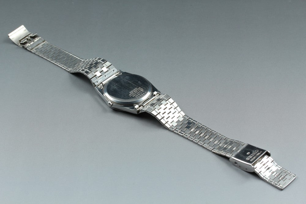 Near MINT SEIKO Majesta 9063-6000 Silver Quartz 32mm Men's Watch 1983