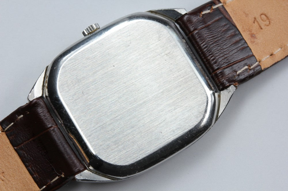 Near MINT OMEGA Constellation 154.0002 Cal.1001 Silver Auto 31.6mm Men's Watch 1971