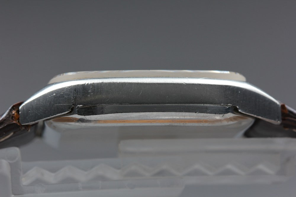 Near MINT OMEGA Constellation 154.0002 Cal.1001 Silver Auto 31.6mm Men's Watch 1971